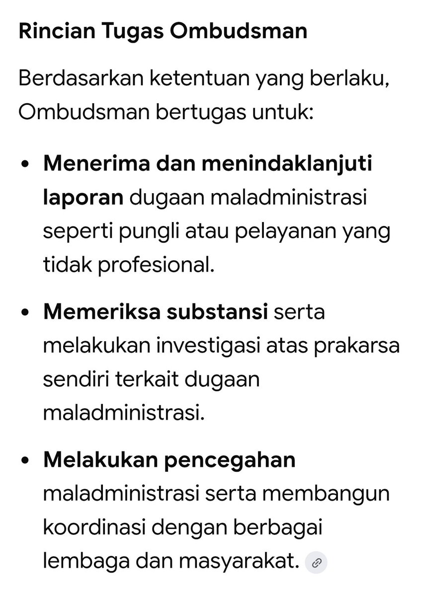Jelli_cent's tweet photo. Kok kesannya jd malah ombudsman yg hrs semua2?

Emang ada gitu tugas ombudsman u/ perbaikan?

Somehow orang ini kok macam sinis ya dg apa yg dilakukan ombudsman ya? 🤔

Seharusnya semakin banyak temuan semakin malu & mencegah adanya penemuan lainnya dg jalan mendorong tiap sektor melakukan pembenahan masing2...
Jan malah ombudsman yg didorong2 gini...
Semacam aneh 😏