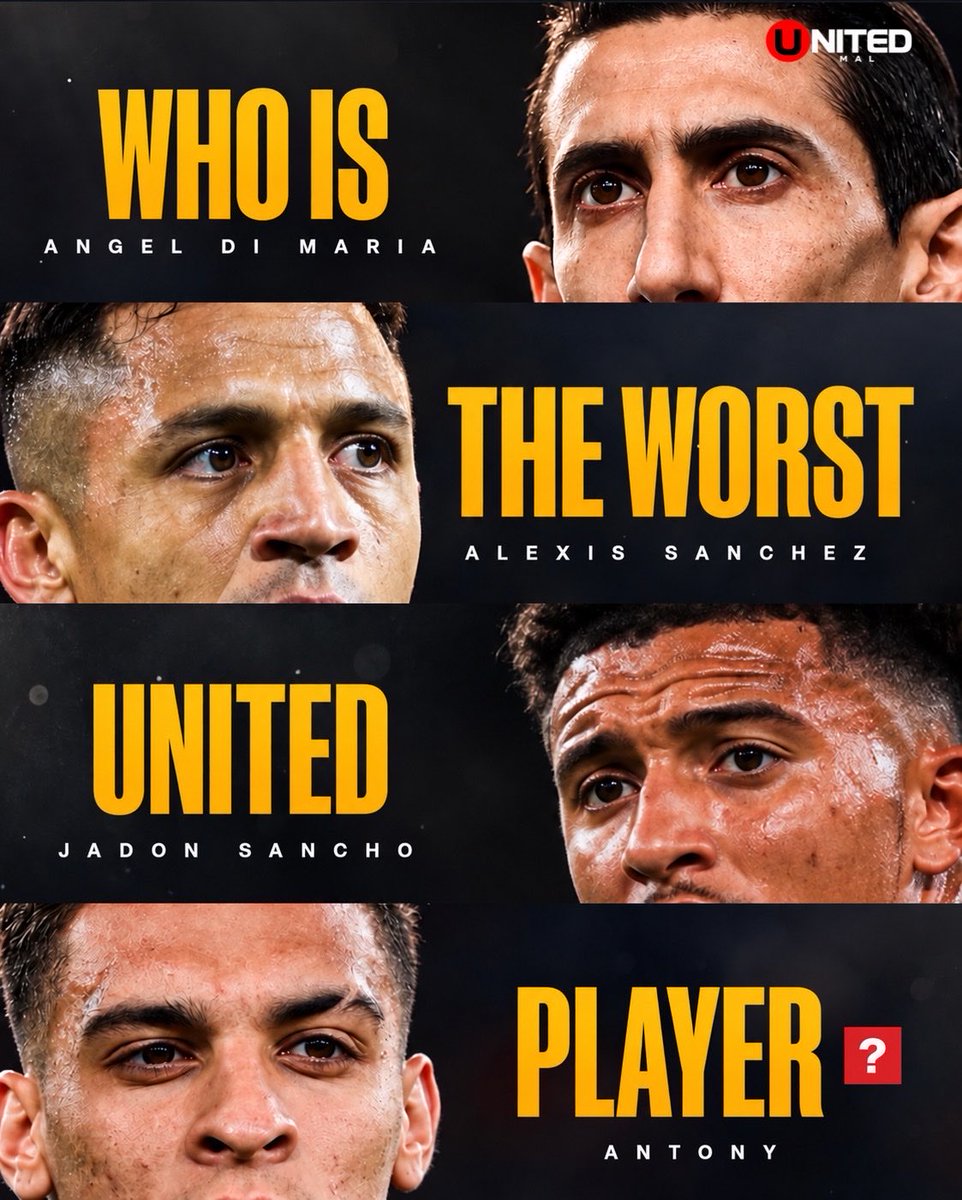 UtdMaI's tweet photo. Which signing disappointed you the most as a Manchester United fan? https://t.co/s3suZeE4qn