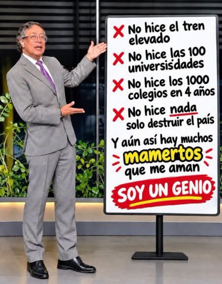 holkin1's tweet photo. @Garca98789Marin @petrogustavo Lo necesita para enchufar de y robarle al estado ? https://t.co/UlAVNKIuYh