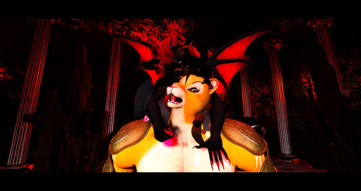shinjo_akmut's tweet photo. When looking through demonic ruins, got to be careful of short stack demons sneaking up on you!
Colab with @LeoShadowSL  With @GummiKoopa  as evil little demon.
#secondlife #nsfw #virtualphotography https://t.co/IDM9rmyQBR
