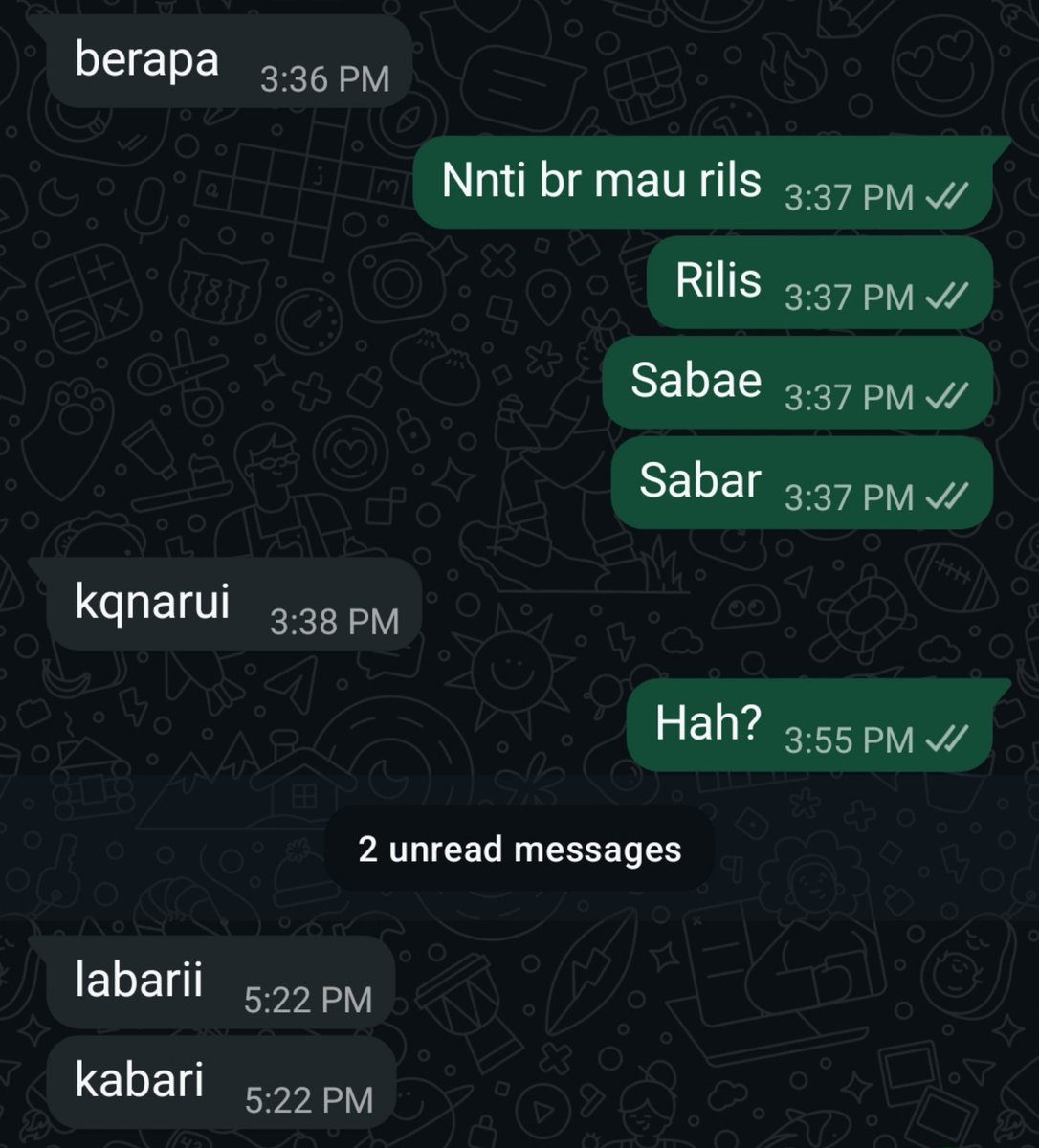 megintan's tweet photo. Kalangan wong2 ngetik we ra lulus 😭 https://t.co/kNMMciuB9m