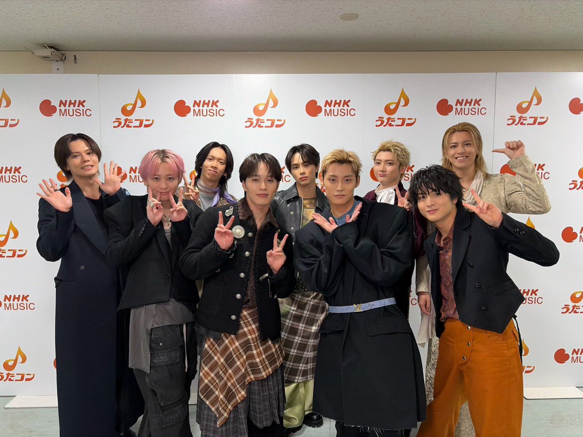 sd_bt's tweet photo. ＼ありがとうございました！／

NHK「うたコン」
ご覧いただきありがとうございました！✨

超特急は「ガチ夢中！」を披露しました！👊🔥

@nhk_utacon 
#日本をガチ夢中に
#うたコン
#超特急 https://t.co/8wNeAQbA5B