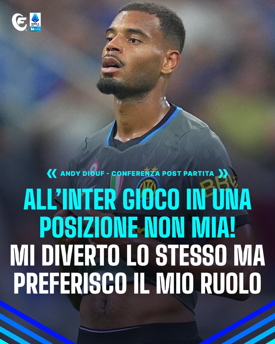 Fantacalcio's tweet photo. L'inizio stagionale del francese è stato di livello, Chivu però sfrutterà mai al 100% del potenziale di #Diouf schierandolo nel suo vero ruolo?  👀 https://t.co/zrEdpowCqz