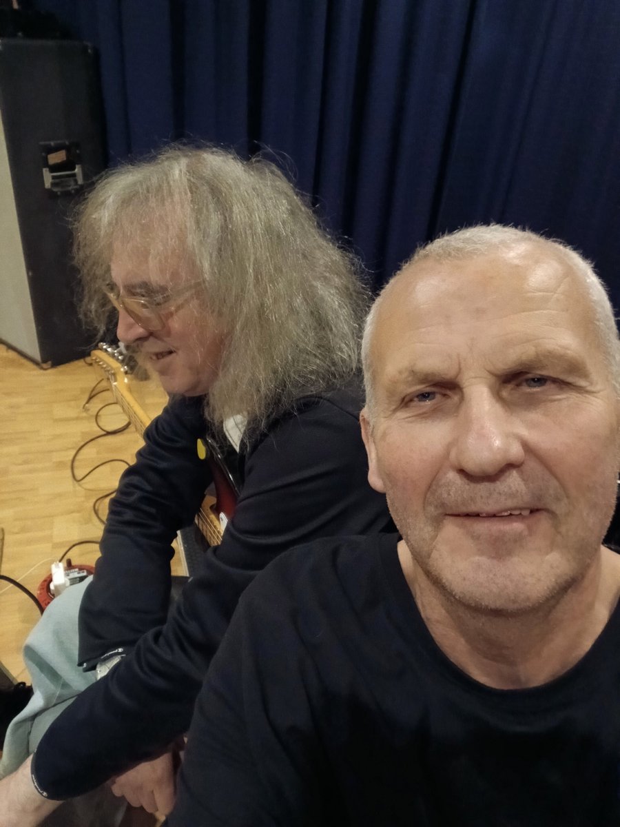 section25's tweet photo. Great 1st rehearsal today at Berlin Sudios ! Getting ready for the winter offensive ! https://t.co/Iav8We5aIH