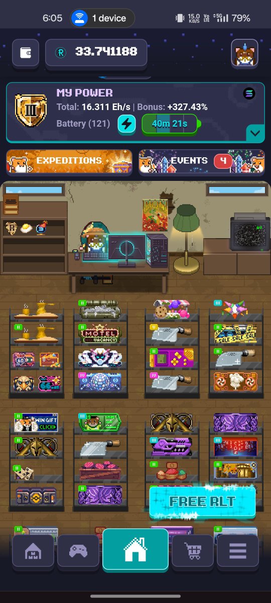 Cw_Fidelion's tweet photo. Set up your virtual mining racks and let them work 24/7 ⛏️
Play mini-games ➡️ Build hashpower ➡️ Earn actual crypto ($BTC,$ETH, $SOL,$DOGE).
Grab your free 1,000 Satoshi starter bonus right here 👇
https://t.co/apf1JjgfQJ
#CryptoMining #PlayToEarn #RollerCoin https://t.co/5WoizefqqD