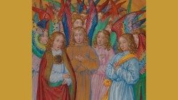 vaticannews_fr's tweet photo. 💫 Le Saint du jour | Vendredi 2 octobre
Saints anges gardiens

Les Anges Gardiens admis à contempler le visage de Dieu, accomplissent une fonction d’envoyés par le Seigneur aux hommes pour les accompagner par leur présence invisible et silencieuse.
→https://t.co/0twj0nXmbW https://t.co/NWwpYZXXUT