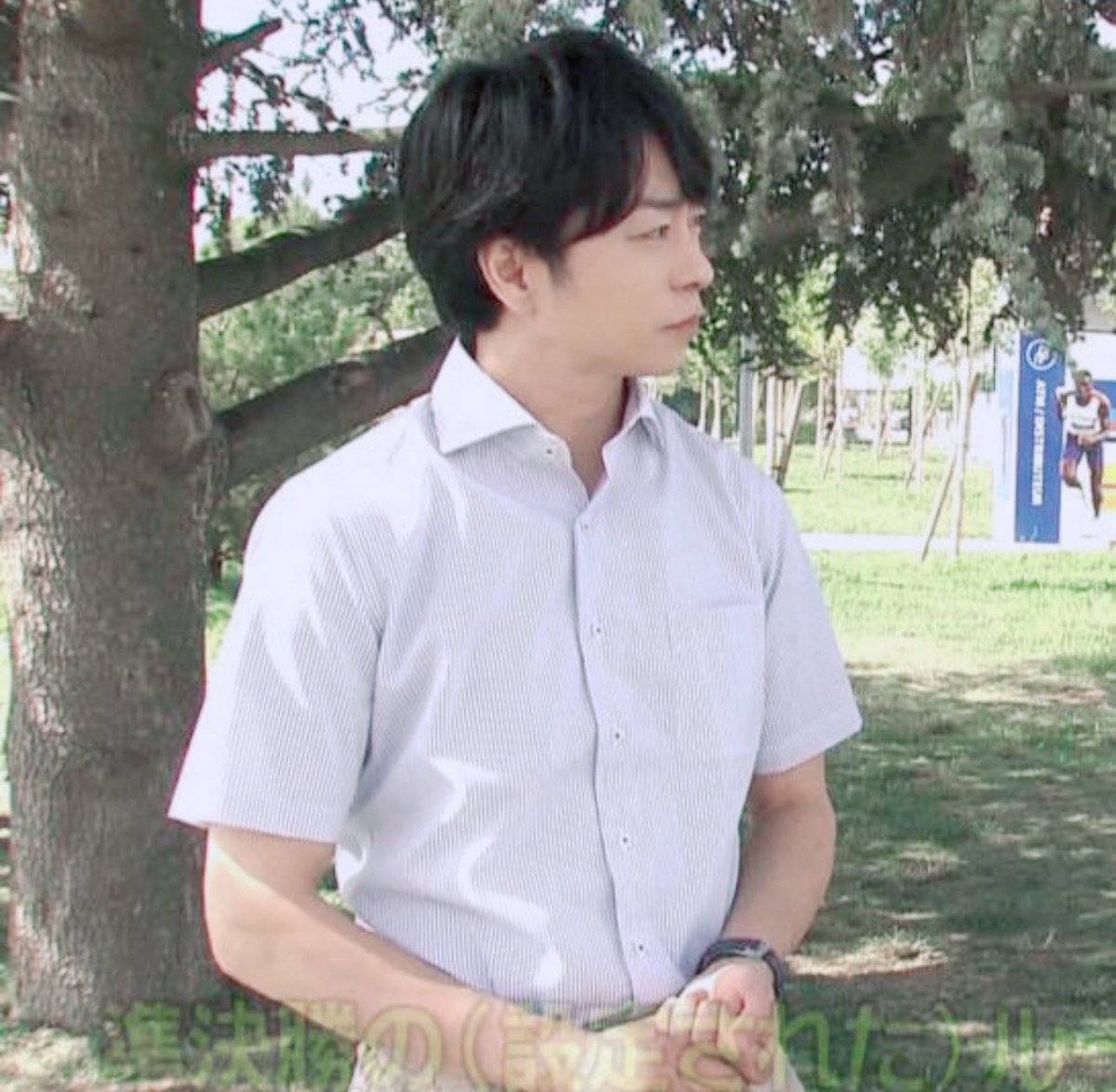 sakuramochishio's tweet photo. 櫻井翔さんが海外に行くと顔の良さと美しさに磨きがかかり40代とは思えないビジュアルになる現象なに？？？
2024(パリ五輪)→→→2026 https://t.co/iNfakUxBaW
