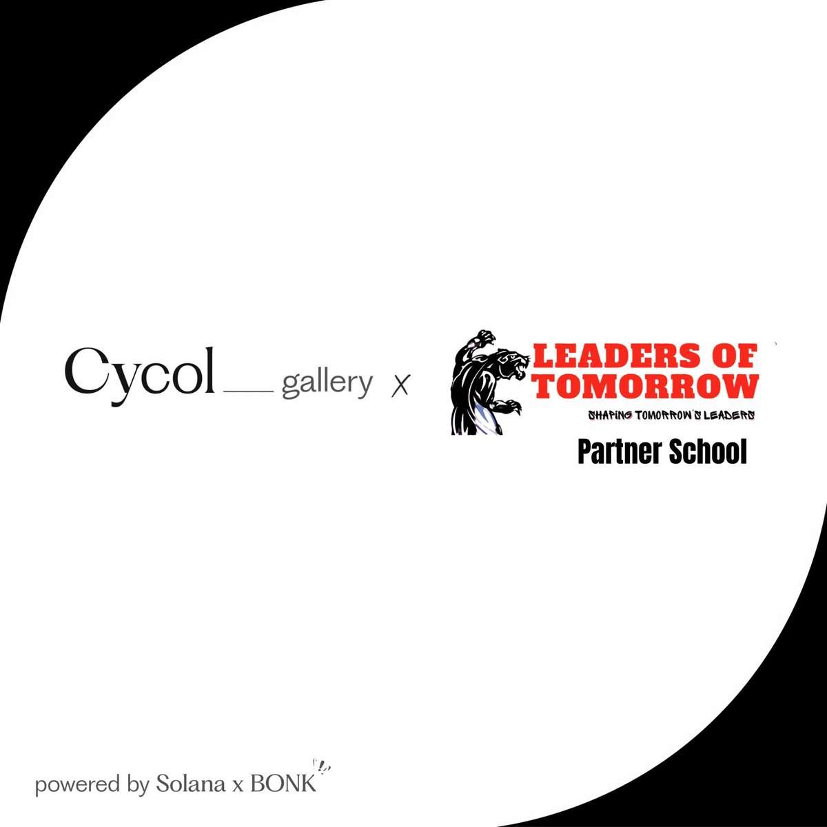 cycol_gallery's tweet photo. Cycol Core Value: Education

Proud to announce our first educational partnership with Leaders of Tomorrow School in the Bronx, a K-12 institution that will participate in the Cycol Gallery Art & Creative Lab Curriculum under the guidance and facilitation of longtime educator and Director of Cycol, @JTLissPhotoArt. 

Beginning this December.