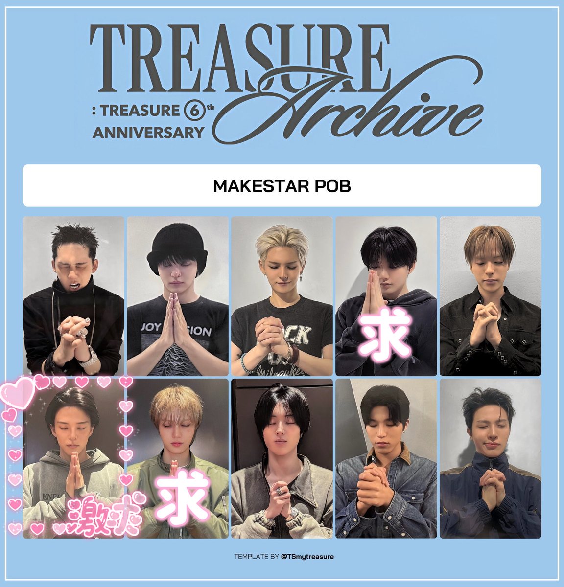 nno__183's tweet photo. TREASURE 6周年 Anniversary
MAKESTAR 特典トレカ

【譲】過去トレカ

【求】画像3枚目  
ジュンギュ、アサヒ、ドヨン>他メンバー

n:1可能です🙂‍↕️

郵送での交換📮
お気軽にお声掛けください🙇🏻‍♀️🍀

#treasure交換 
#treasure求 https://t.co/aEQcGQAUHZ