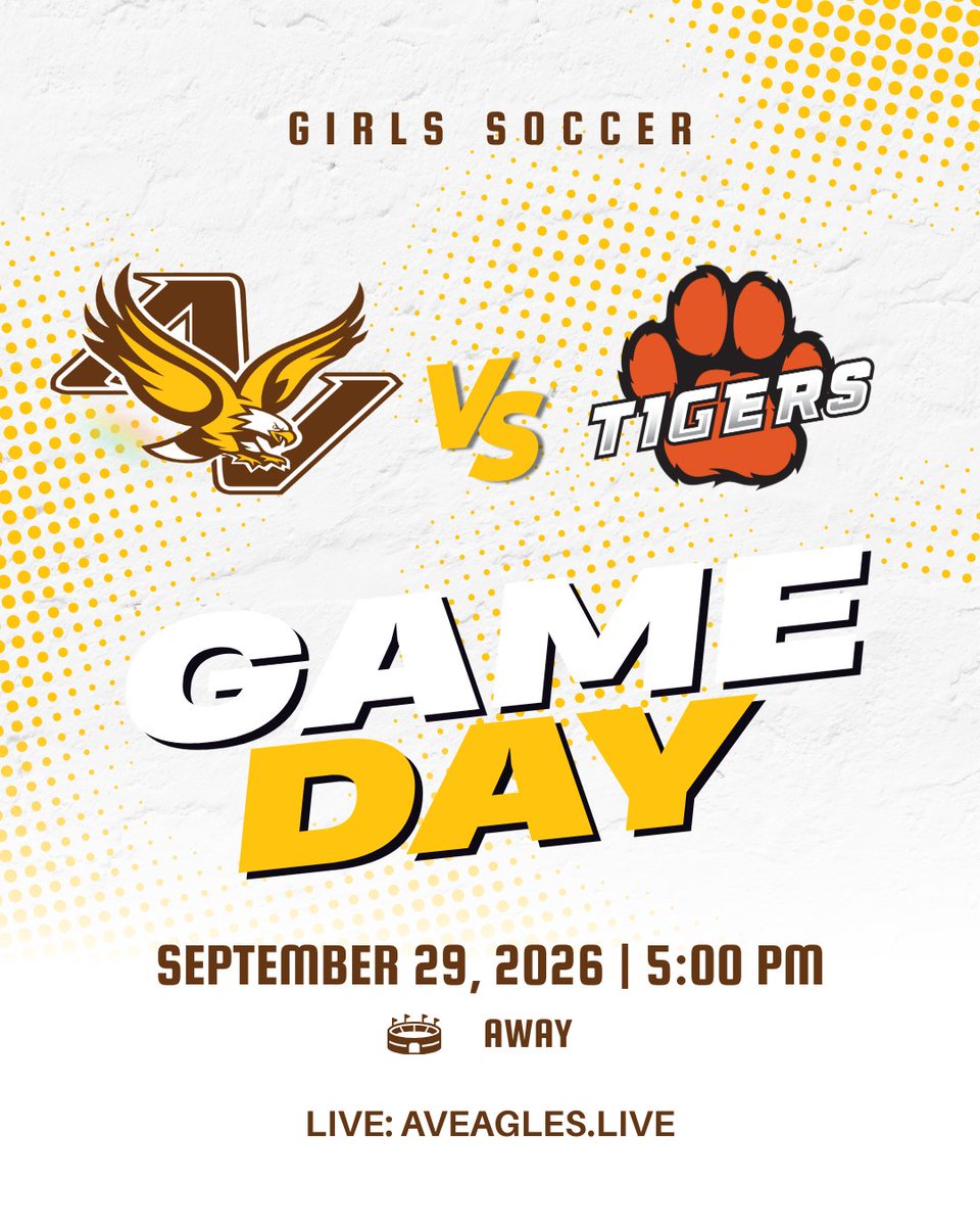 AVEaglesLive's tweet photo. The @AVHSAthletics are swooping into @tigerfarmington territory, and the girls are ready to make their mark! 🦅🐯⚽ Don't miss the action and catch it live: https://t.co/cNMNv9oyYc

#AppleValleyEagles #FarmingtonTigers #GirlsSoccer #MinnesotaSoccer #HighSchoolSoccer https://t.co/cOCKhFnTfd