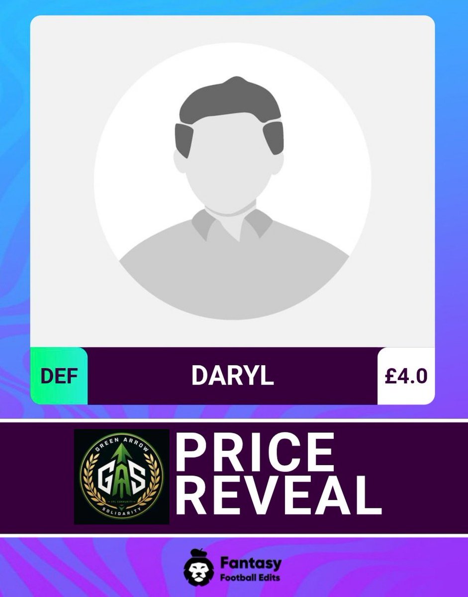 greenarrows2026's tweet photo. GAS Mini Soccer price reveal 👇

@Daryl_RetroPES - DEF - £4.0m 💸 

#FPL #FPLIndonesia https://t.co/XwQ3Ydp3Fq
