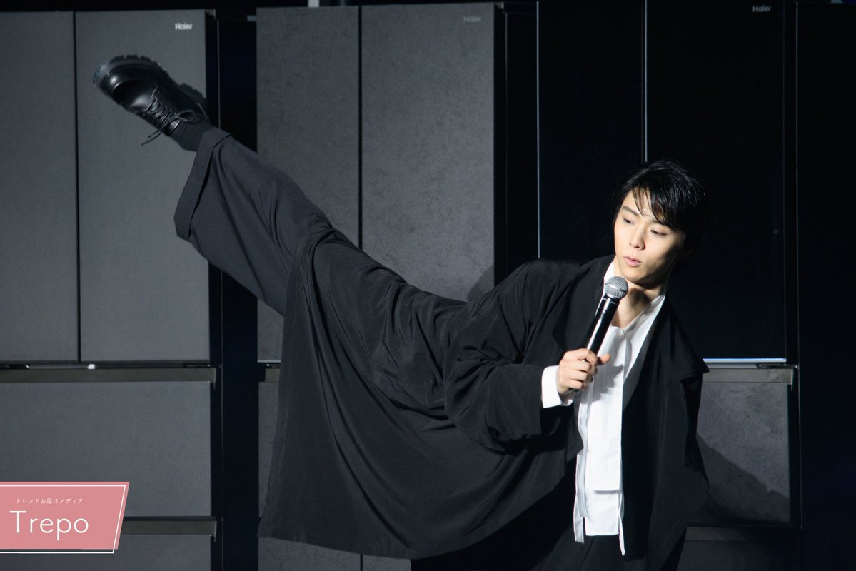 trepo_jp's tweet photo. 羽生結弦💬
「どうしても上がりすぎてしまって…笑」 https://t.co/pM7f9XokC2