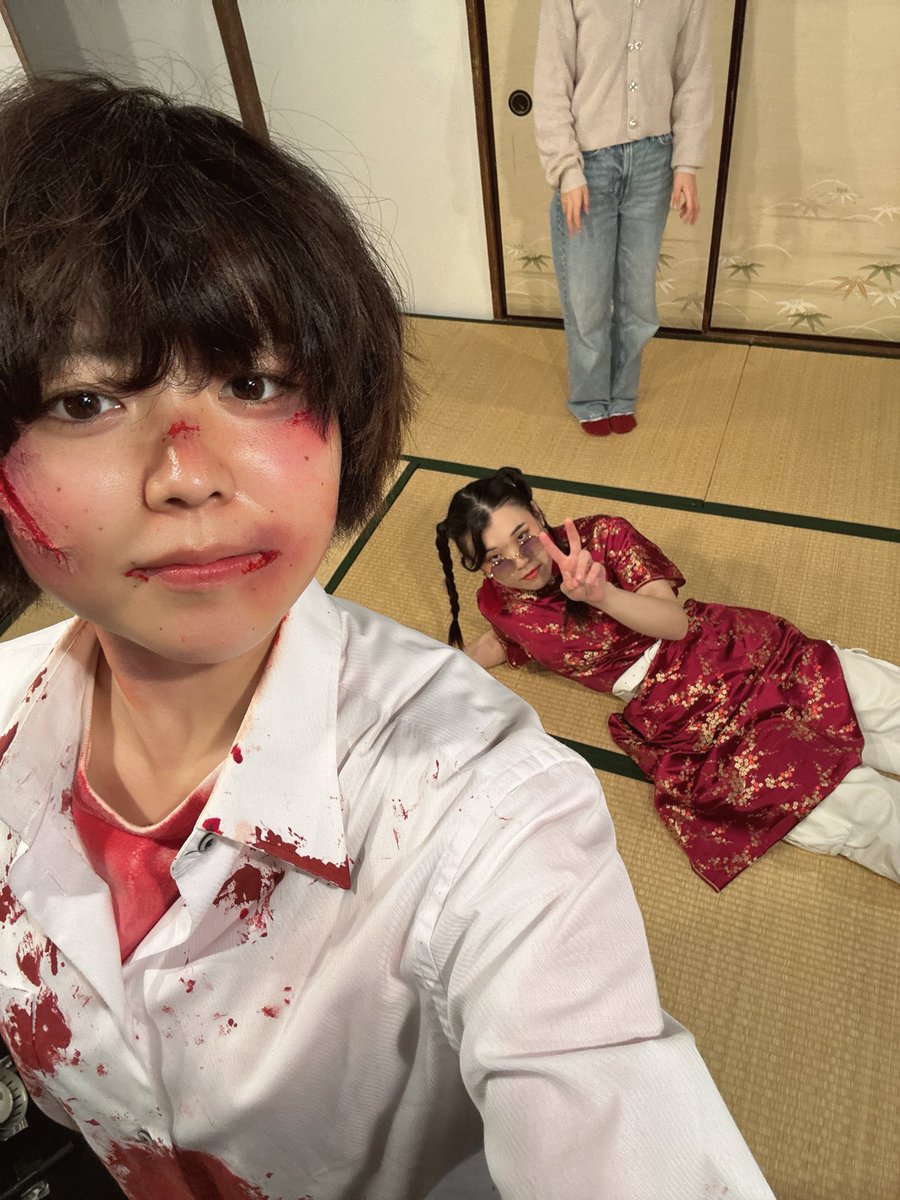 Rana_suzu38's tweet photo. #約束の凪 小屋入りでした！！！
4月に共演した白石さんと📸
今回は姉妹やでぇ

B班本番まであと3️⃣日‼️
ご予約お待ちしております！！！！！
https://t.co/zjepuGR3gN https://t.co/kdKmczz9kT