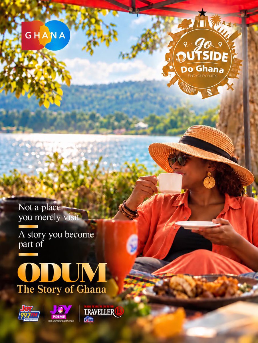 Joy997FM's tweet photo. What if Ghana isn’t a place you visit, but a story you become part of? ODUM takes you into the landscapes, people, food, histories and everyday moments that make Ghana what it is. Don’t just watch the story. Enter it.
#DoGhana #Bentsifi #WangoWango https://t.co/Pgui8j8Qpe