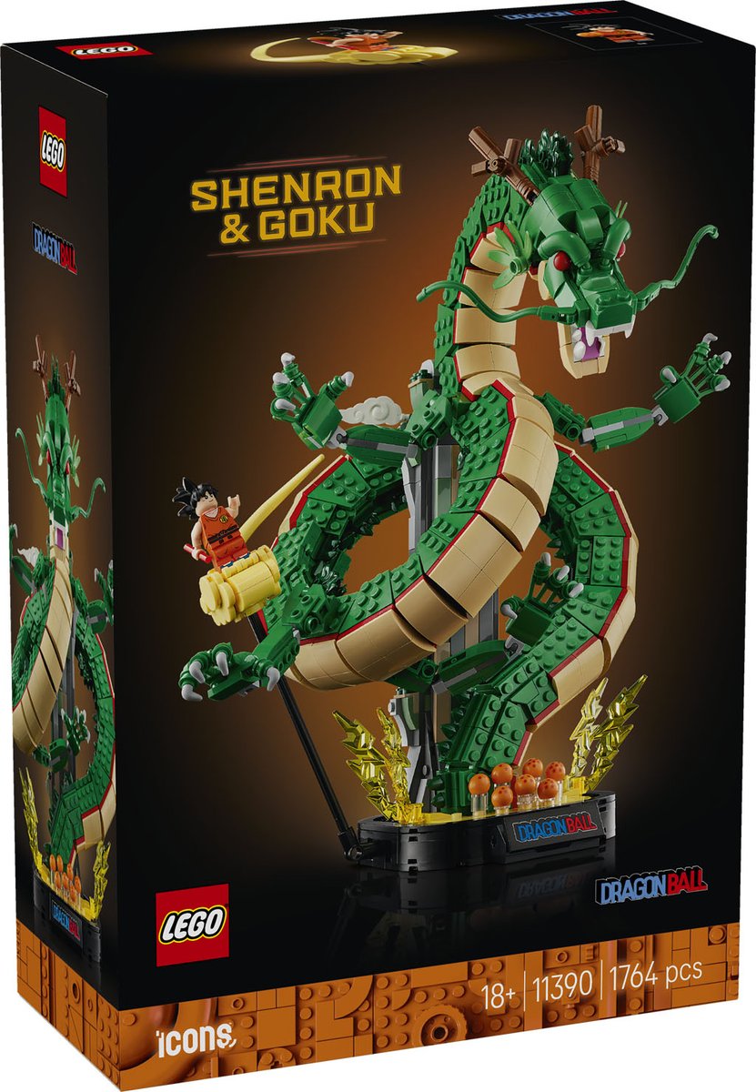 tormentalous's tweet photo. LEGO Icons Dragon Ball: Shenron & Goku (11390) Officially Announced

LEGO has officially revealed the highly anticipated LEGO Dragon Ball set with Dragon Ball: Shenron & Goku (11390).

https://t.co/sKaZmixWEr

#LEGO #LEGONews #LEGOIcons #LEGODragonBall #DragonBall #Shenron #Goku #Reveal