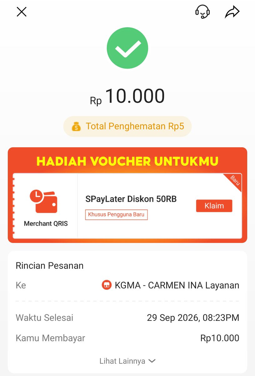 ZabilaZan17585's tweet photo. nabung donasi hari ini buat #Carmen
mulai dari 2000 5000 10.000, berapapun tiap hari, berarti banget. setor ke sini:
🔗https://t.co/lIk1rMZ4Ss

drop vote jg nih. 1 2 3 vote, oke. bayangin ada 1000 orang ikut, bisa dapat 1000+ vote

yuk ikutan jg

#카르멘 #DukungCarmen2026KGMA https://t.co/qYVe9sLAPS