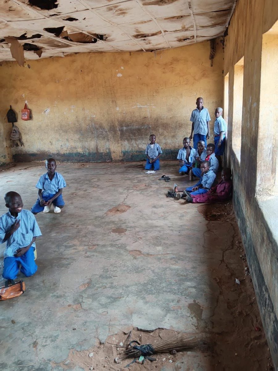 Ibnwalee's tweet photo. Basic school in Mokwa LGA, Niger State, 2026. https://t.co/BYihEqyJZK