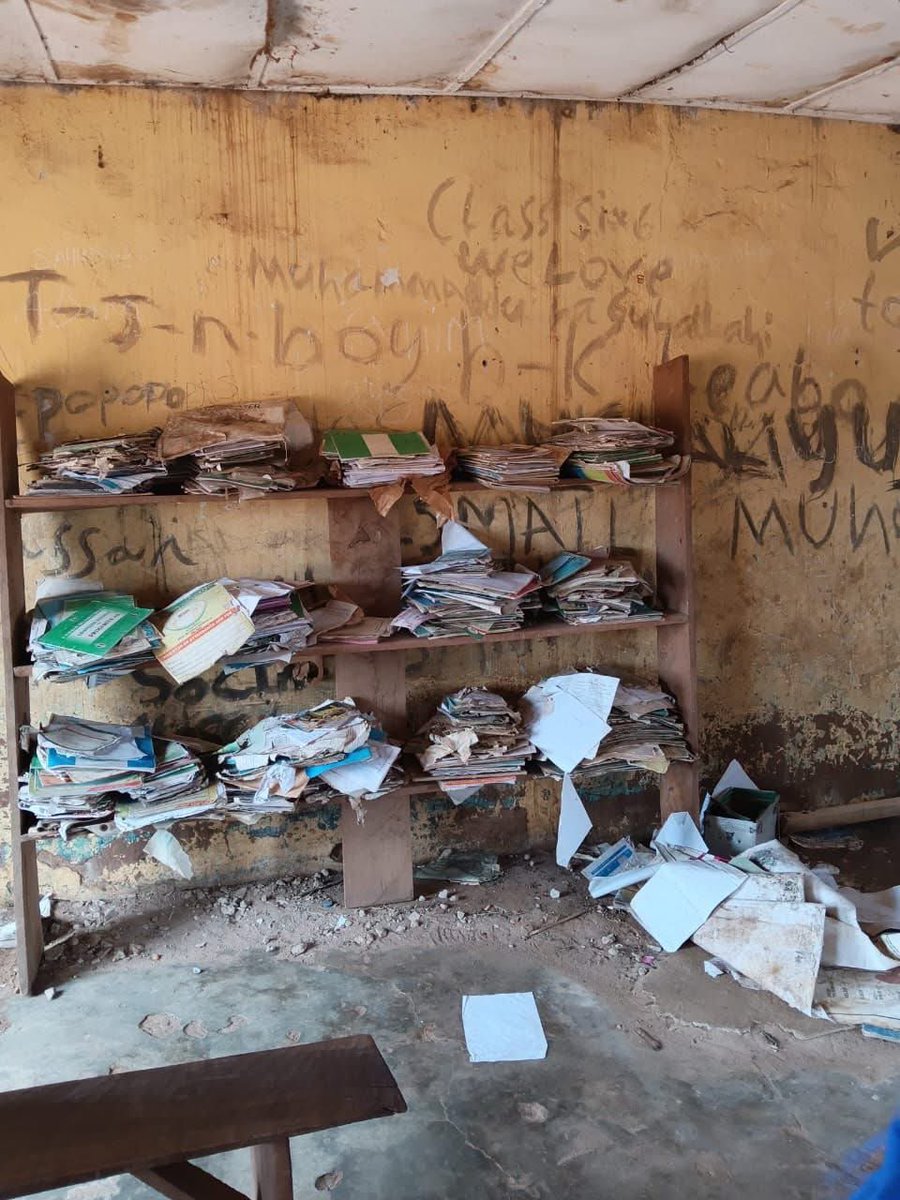 Ibnwalee's tweet photo. Basic school in Mokwa LGA, Niger State, 2026. https://t.co/BYihEqyJZK