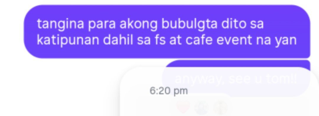 vyoutiful_m's tweet photo. #lessonlearned 'wag muna mag drama at mag check ng notification😭 irl ako nag ddrama kami eh https://t.co/FXK8XOd0yj