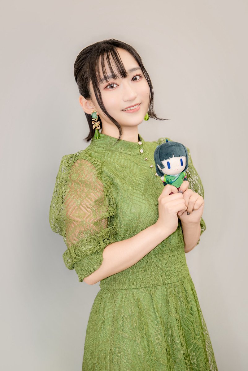 dailykusuriya's tweet photo. New pictures of Aoi Yuki (Maomao’s VA) and Takeo Otsuka (Jinshi’s VA) for an Apothecary Diaries S3 interview with Crank-in! https://t.co/aNls3bNQXZ