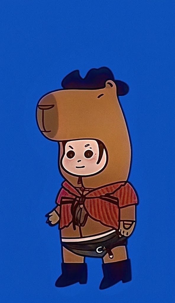 65kooki's tweet photo. Jennie and her capybara wallpaper https://t.co/bn0t6OGItB