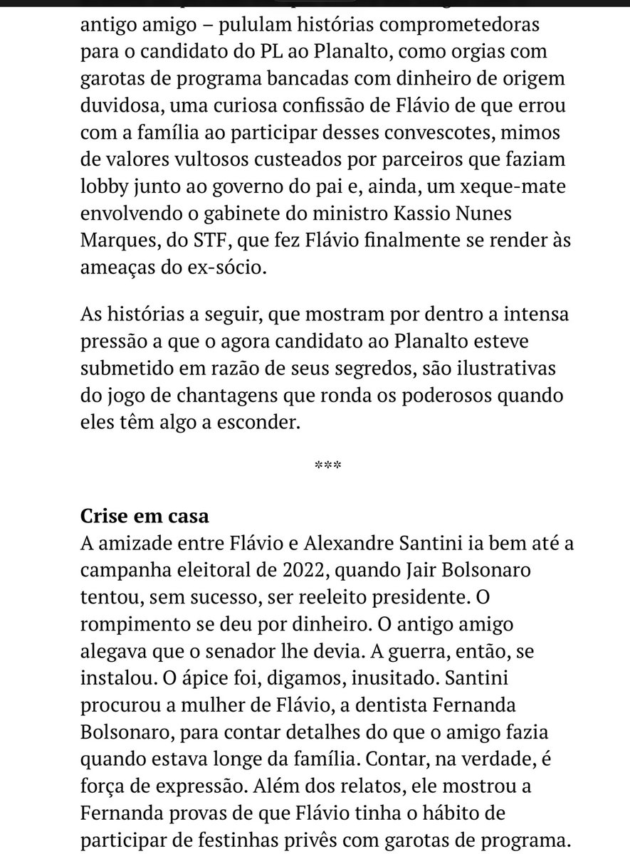 Zedeabreu's tweet photo. Os segredos de Flávio. https://t.co/QHuMcR3HJY