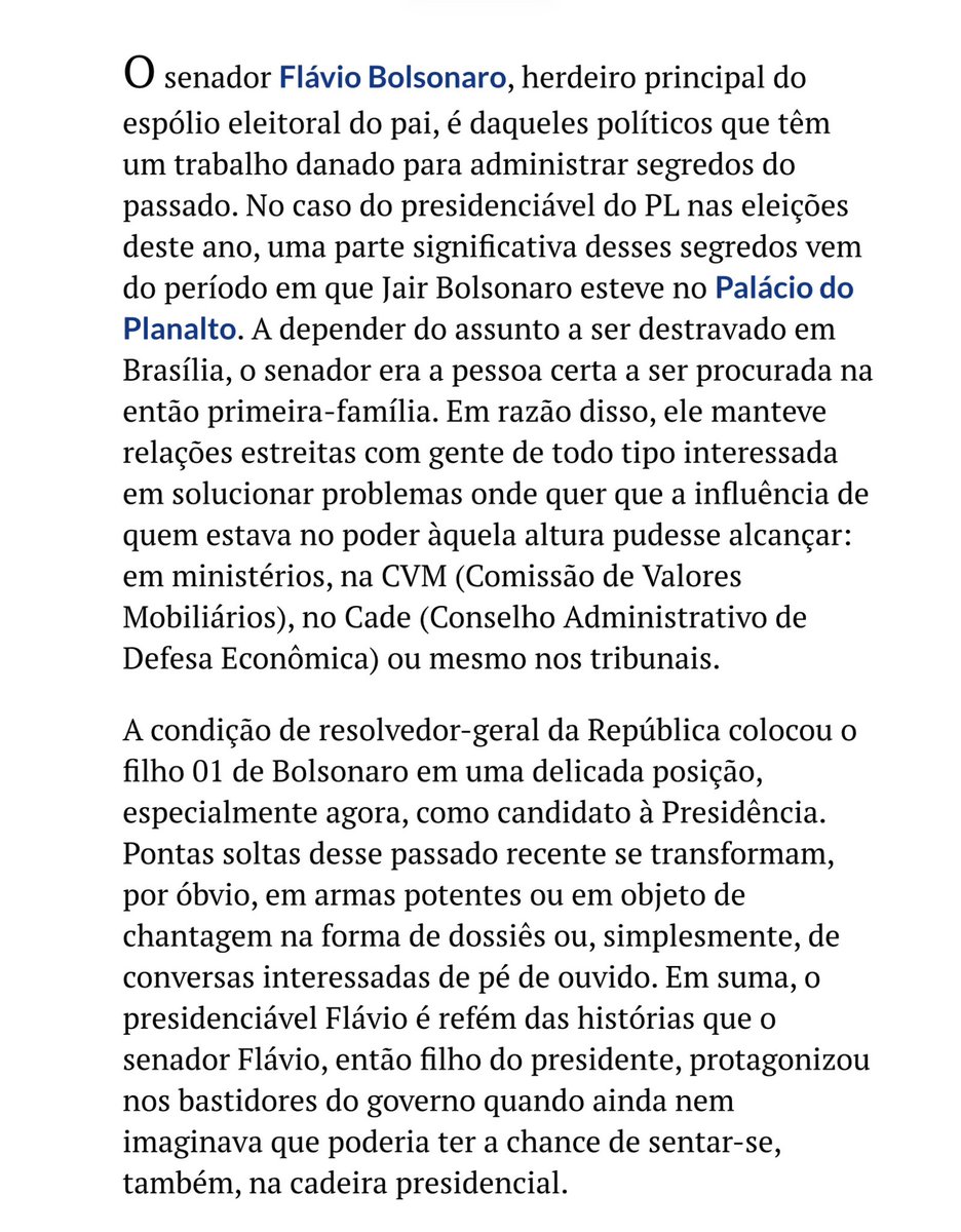 Zedeabreu's tweet photo. Os segredos de Flávio. https://t.co/QHuMcR3HJY
