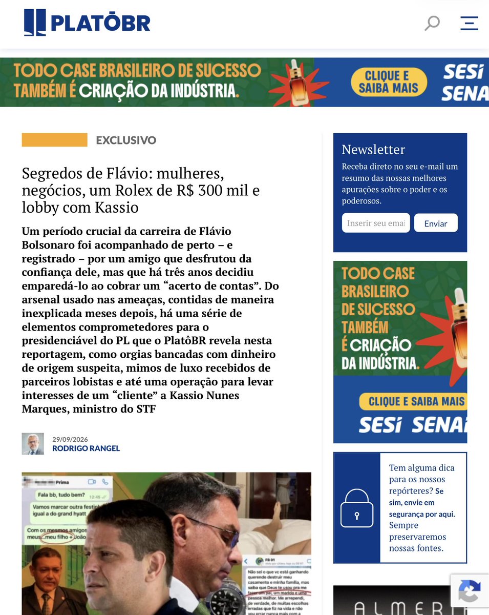 Zedeabreu's tweet photo. Os segredos de Flávio. https://t.co/QHuMcR3HJY
