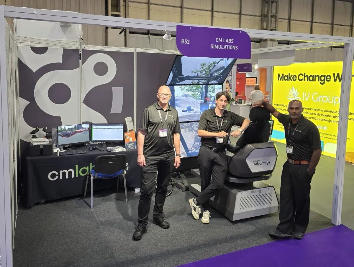 vxsim's tweet photo. Day 1 of UK Construction Week is underway!
At Stand B52, see how simulation can help organisations train without putting additional pressure on the equipment needed on site.
Most importantly, come try it for yourself. We could tell you all about it, but where’s the fun in that? https://t.co/no1IgUDn9u