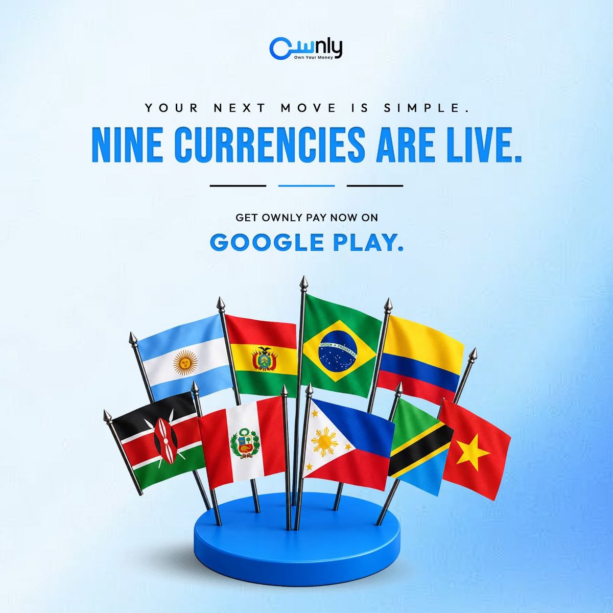 Ownly_Pay's tweet photo. Which currencies are now live on Ownly Pay?

Ownly Pay now supports ARS, BOB, BRL, COP, KES, PEN, PHP, TZS and VND—bringing supported digital assets closer to more local payment experiences.

9 currencies. More local reach. One Ownly Pay experience.

#OwnlyPay https://t.co/mqccqmDqrI