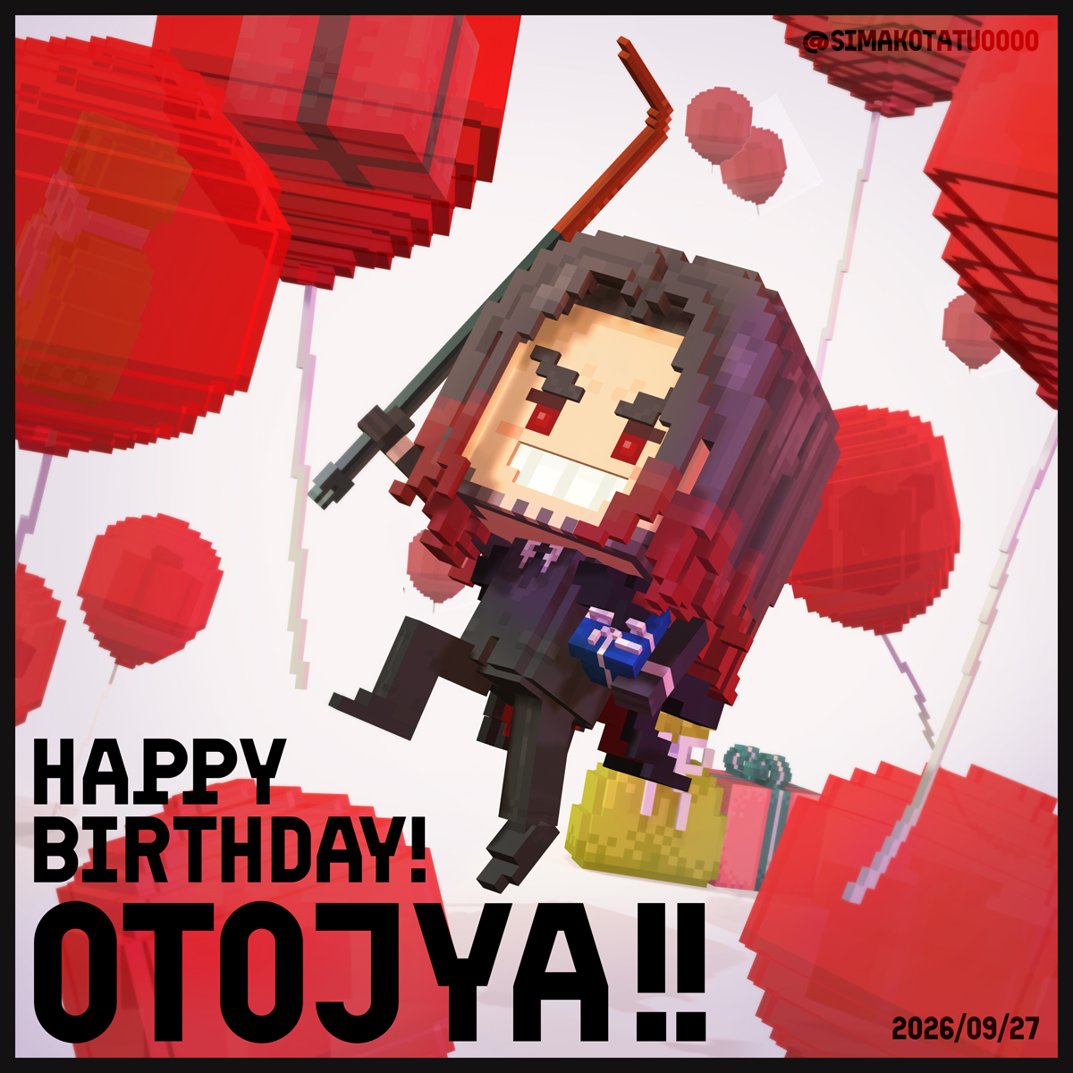 SimaKotatu0000's tweet photo. 遅ればせながら 弟者さんお誕生日おめでとうございます🎂🎉🎉
🚗ドタバタ配信ありがとうございました!
すごく楽しかったです！
#2bropics https://t.co/g621vxWsdQ