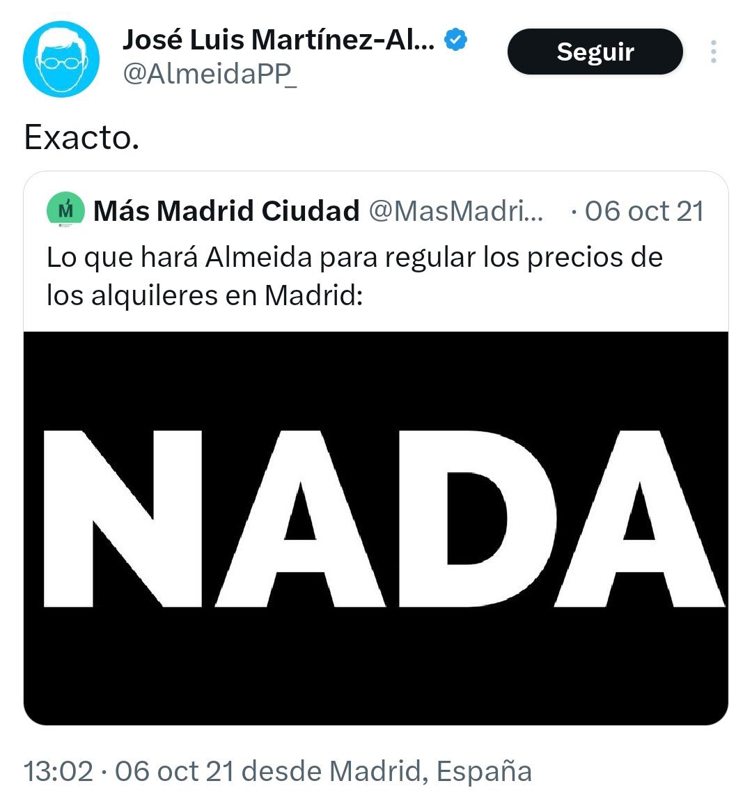 Pepeillo_p's tweet photo. @AlmeidaPP_ Carapolla apuntándose una medalla que no le corresponde. Este es el nivel de este soplapollas https://t.co/rNxiK6QwxF