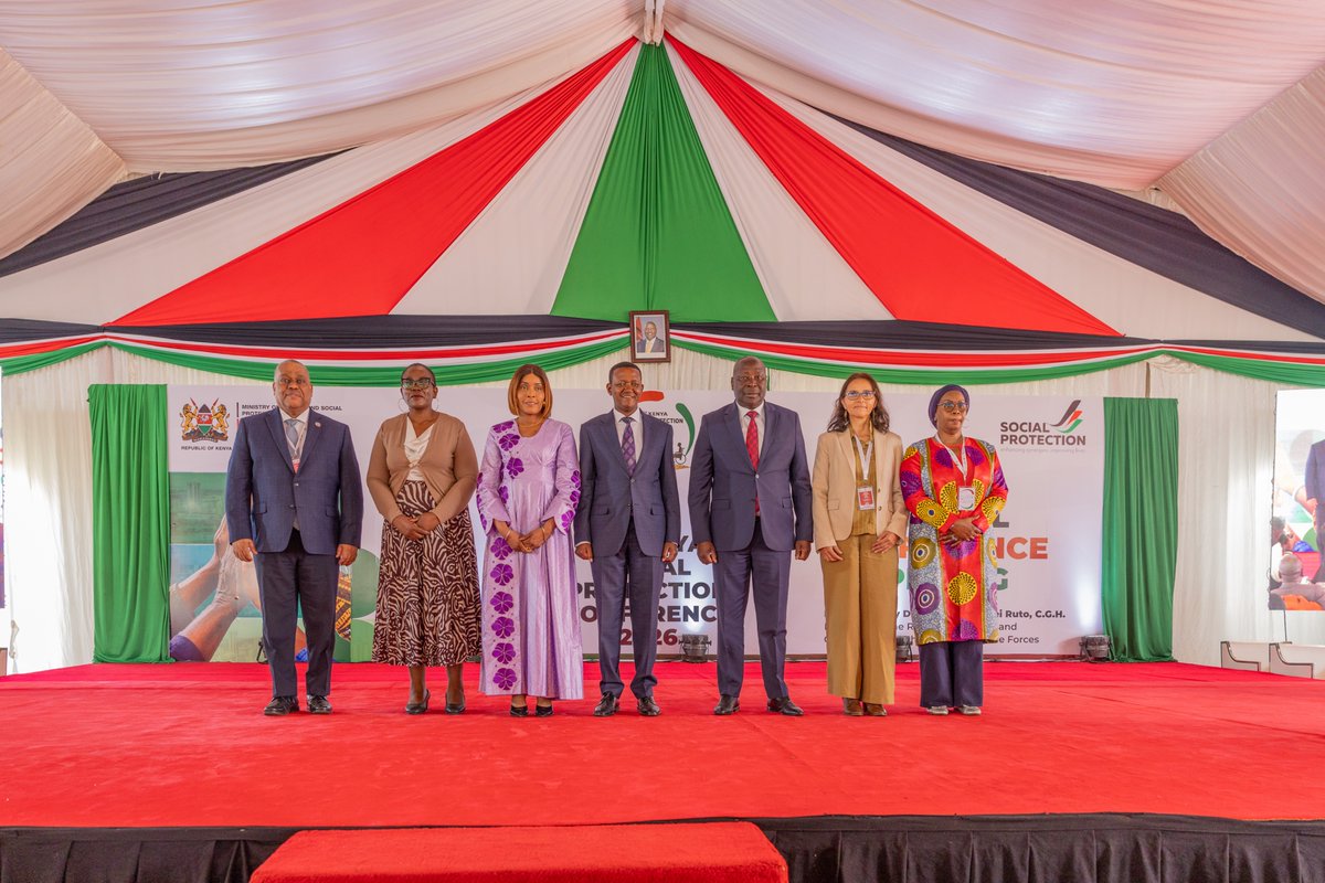 UNHCR_Kenya's tweet photo. 1/2 Kenya has made progress in strengthening social protection, including expanding cash support &amp; putting new policies &amp; laws in place.
Today, we joined the Gov't, UN agencies &amp; partners at the 4th Kenya Social Protection Conference to take stock of that progress. #SPCKe2026 https://t.co/I56u2oCBeJ