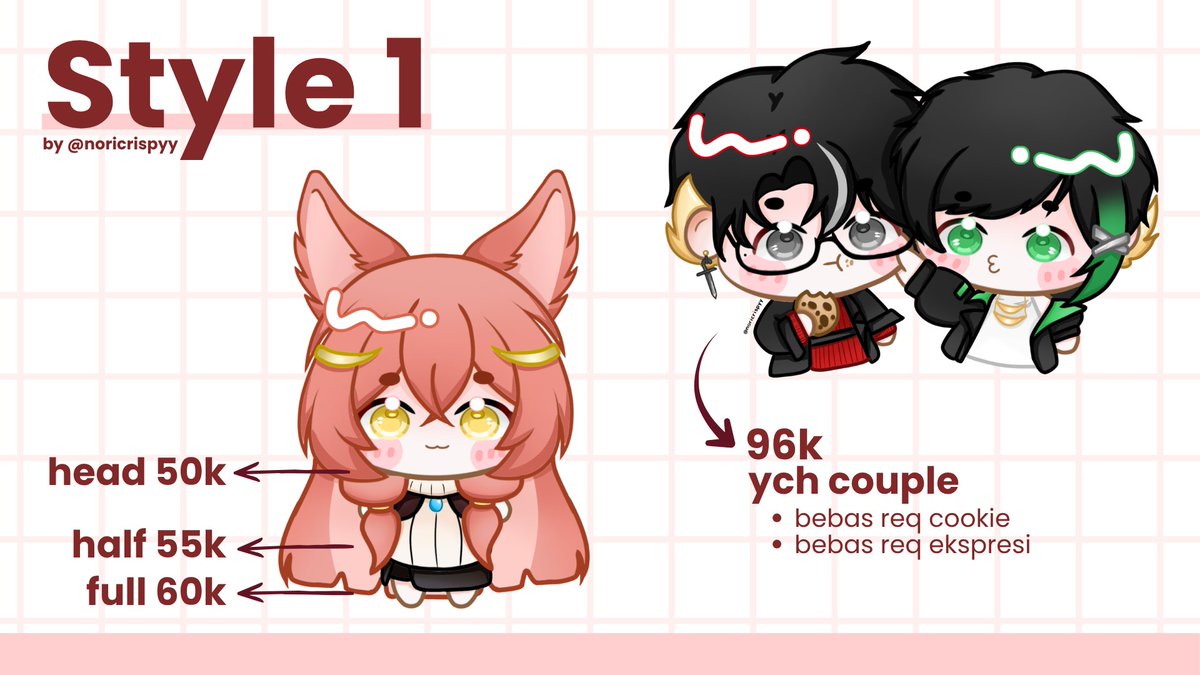 sketsanova's tweet photo. [rt &amp; like are very appreciated]
— OPEN CHIBI COMMISSION!!
🇮🇩 only
 
yang berminat bisa ketuk dm yaa, and please tag us after sending a dm_<

*kindly check our bio for portofolio and qrt for slot update
#chibicommission #commission #zonauang #art #bealanja #chibi #opencommission https://t.co/C4pNdcHaJN