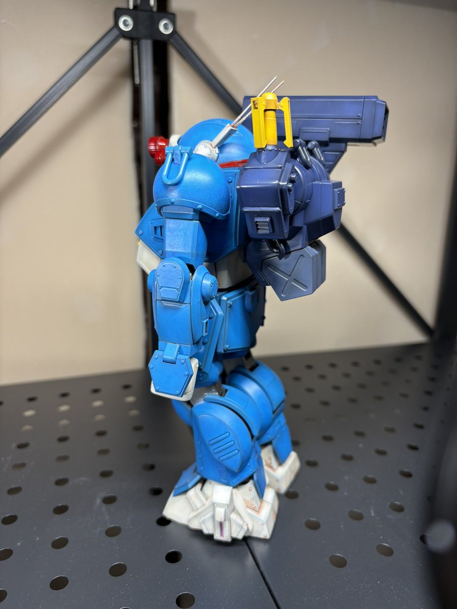 zonky46's tweet photo. #今月作ったプラモ晒そうぜ 
スコープドッグ！
スマホのカメラと昔買ったミラーレスで撮り比べて見た！
色味全然違う！(´・ω・`) https://t.co/1k2GJUBoWC