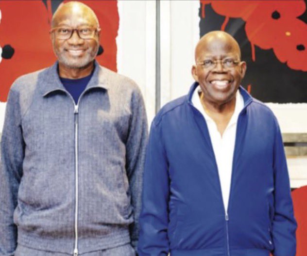 aonanuga1956's tweet photo. In 2022, before Nigeria’s Presidential election in February, 2023, Femi Otedola also visited President Tinubu in France. Four years after, he testified on the gains that 3 years of Tinubu stewardship has brought to the Nigerian economy. 

In Otedola’s words: “The results are increasingly evident top Nigerian companies now included on the FTSE Russell Frontier 50 Index, the NGX at historic highs, increased foreign direct investment and renewed economic confidence, a unified and more stable foreign exchange market, foreign reserves standing strong at about $55 billion, and so much more”.