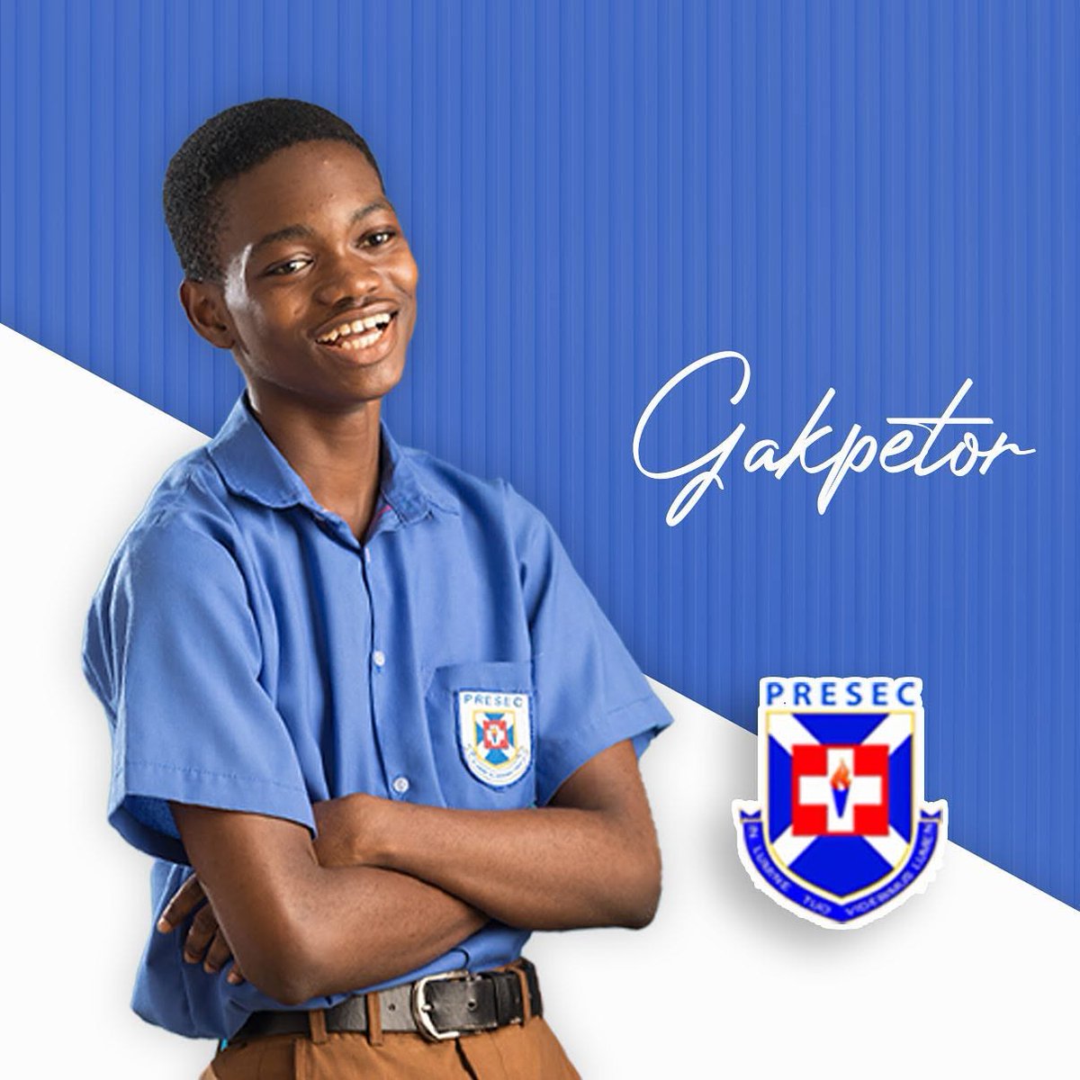 NSMQGhana's tweet photo. Congratulations to Daniel Gakpetor, #NSMQ2020 Champion, on graduating with a Bachelor of Arts in Engineering Sciences and a Bachelor of Engineering in Computer Engineering.

From your memorable performance on the NSMQ stage to this significant academic milestone, your journey reflects discipline, hard work and determination. 

We are proud of you, Daniel, and wish you continued success in all that lies ahead.