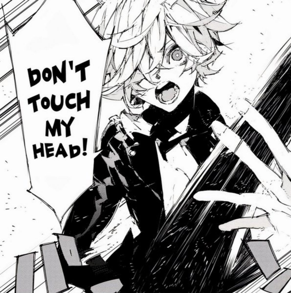 skk2328's tweet photo. he had no idea chuuya was gonna play in his face https://t.co/fJ0SVsbQnX