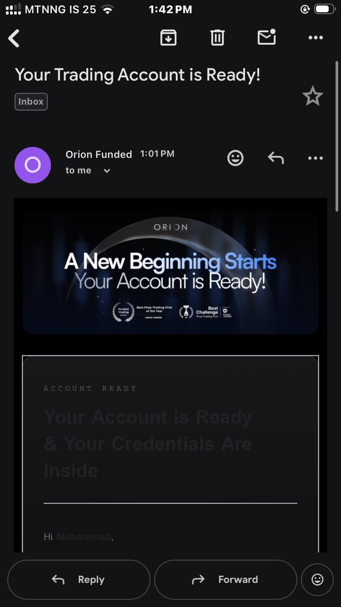 Dat1traderr's tweet photo. A new beginning with @Orionfundedcom 🔥 https://t.co/IY9SzWKmuF