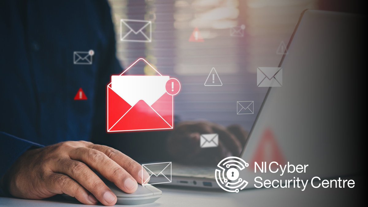 NICyberSC's tweet photo. 🛡️ Think Before You Click

Cyber criminals often use phishing emails to impersonate trusted organisations and steal personal or work-related information. 

Be cautious of unexpected messages, urgent requests, and suspicious links. 

If something doesn't look right, report it and help keep our organisation secure. 📧

https://t.co/j3DawBQXHg