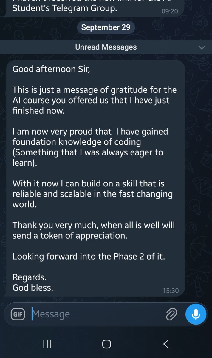 amerix's tweet photo. I am absolutely encouraged when I receive feedback.

Congratulations and well done.

Next is Phase II. It begins on 2nd October. 

#BetterTogether https://t.co/z7t8XDuYnz