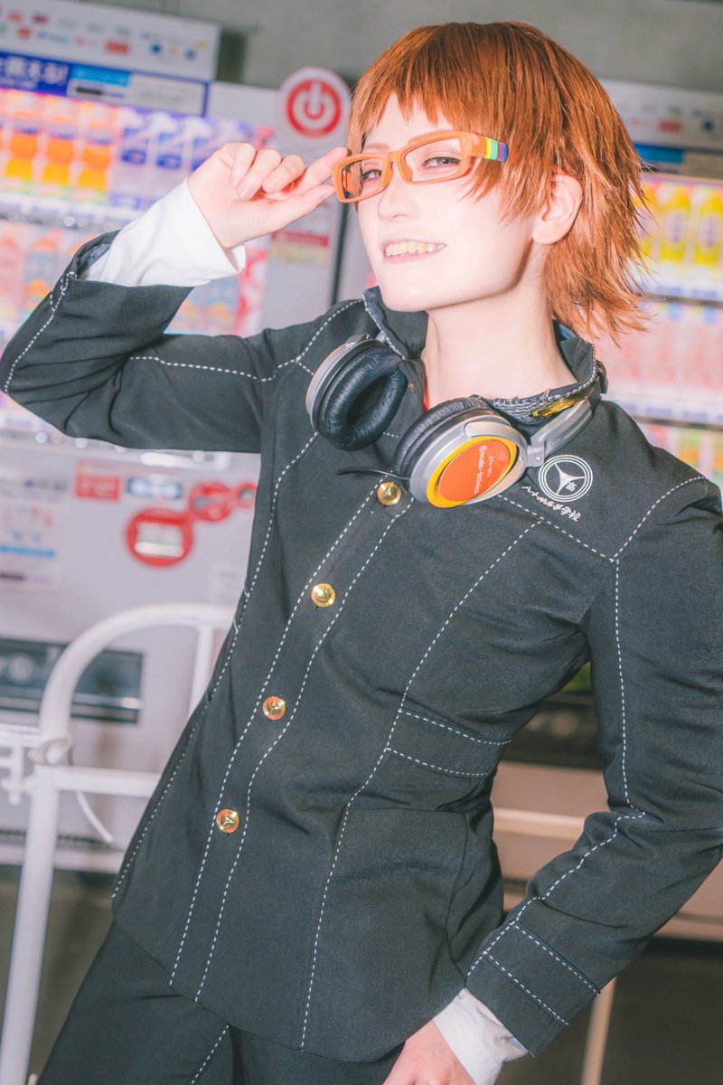 mi___Ku0215's tweet photo. 【コスプレ/PERSONA 4】

　やってやろうぜ、相棒！！

花村陽介》mi_ku
Photo by》@futeshan821 

#TGS2026
#TGS2026コスプレ
#ふぅかめら https://t.co/OSAH20cmyg