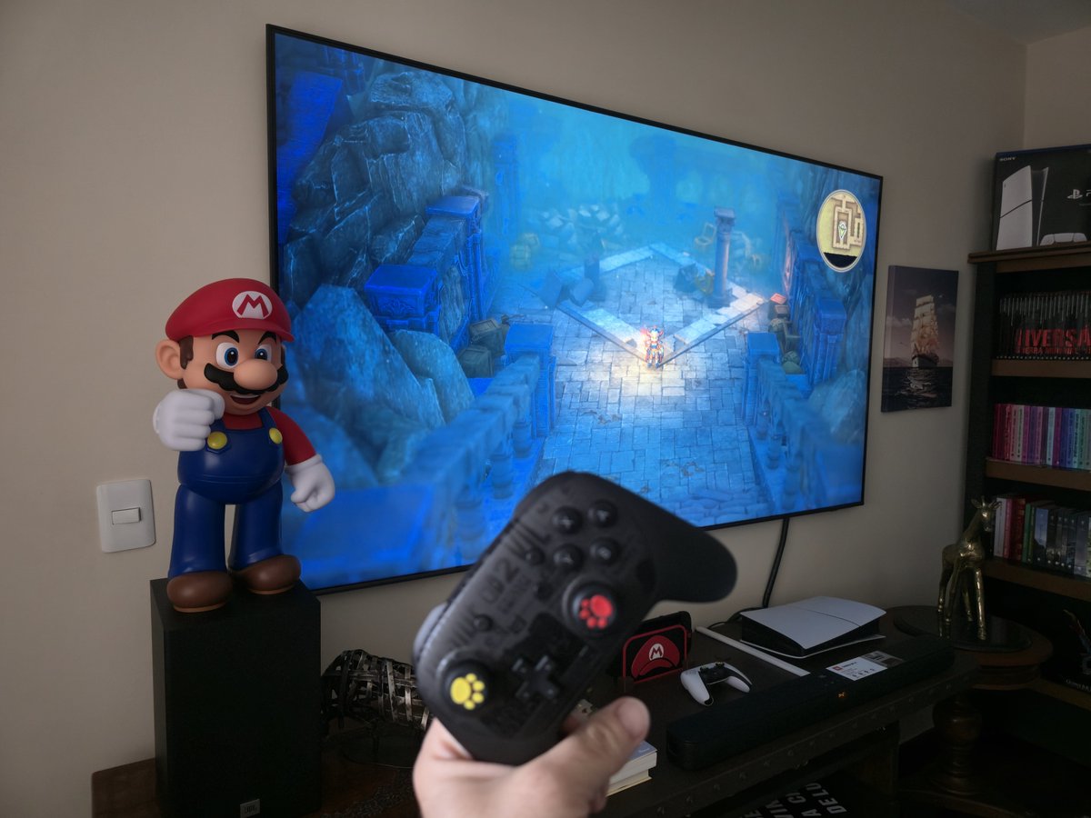 EnredoPixel's tweet photo. "DRAGON QUEST I HD-2D Remake" é uma obra de arte!

Em tempo: os chefões dão trabalho, viu? Puts! Alguns, eu derroto basicamente na base do contra-ataque, porque um simples ataque já abre brecha para uma sequência de golpes deles.

#DragonQuest #Nintendo #NintendoSwitch2 https://t.co/IB3xlbYY2W