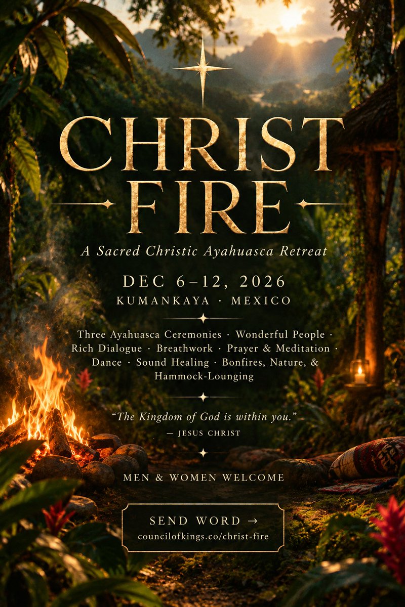 _jordan_bates's tweet photo. Wow, just ~2 months till we head to Mexico for Christ Fire! I feel such deep healing coming through for this. There’s still space for you if your heart feels the call to join us, feel welcome to reach out ❤️‍🔥🙏🏼❤️‍🔥

Love,
Jordan

—

Learn more: https://t.co/spKwcXtVTR https://t.co/VBABz2X5IJ
