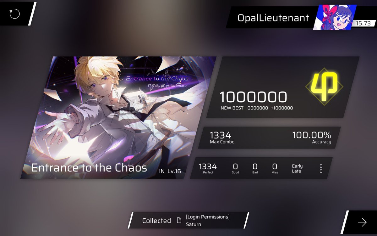 LieutenantOpal's tweet photo. Lowkey easier than Gungnir
#Phigros https://t.co/6B0YsFpooE