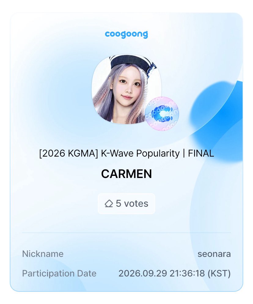 dailyofcarmen's tweet photo. Gue sayang banget sama carmen. Udah gue anggap adek sendiri. Gue mau lihat dia sukses dan berhasil. Gue harap dia bisa menang di KGMA berdiri di panggung dan speech disana. Selama voting masih berjalan, gue akan terus dukung dia sampai akhir. No giving up 💙 https://t.co/pZdUNIwEVP