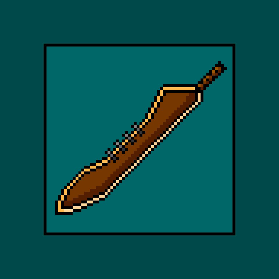 HiddenGhost192's tweet photo. Sword 13
#Pixelart
#Swordtember https://t.co/w42otHdKRy