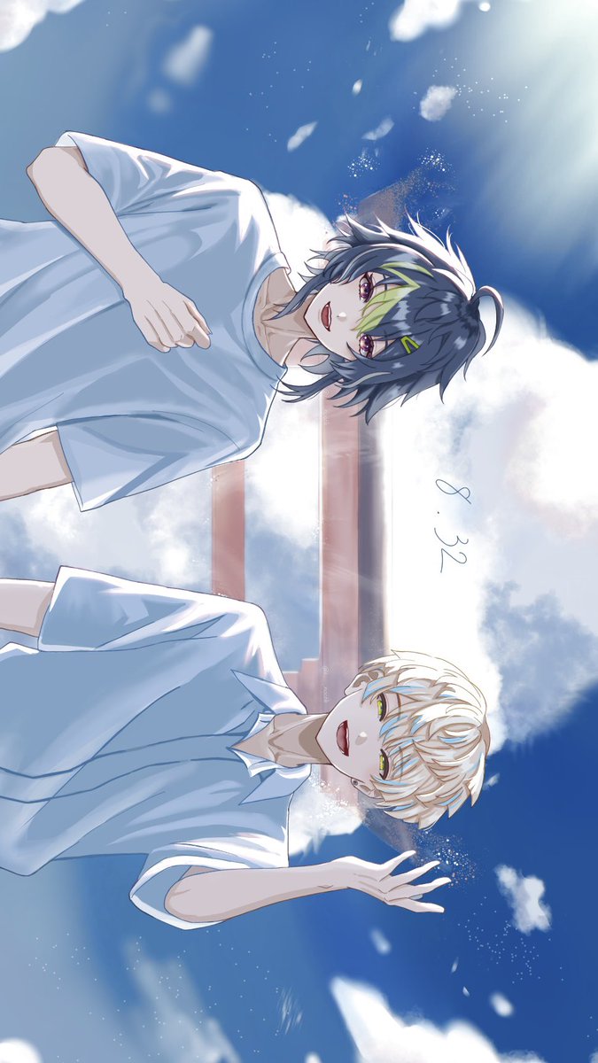 i_nootk's tweet photo. 元々9:16で描いててこっちのがスマホでみた時いい感じかもしれない…💭 https://t.co/8ZMtFyRzwZ