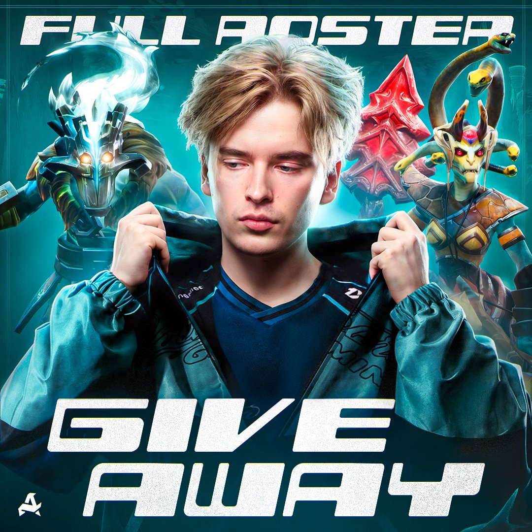 AuroraDota2_GG's tweet photo. 🔥 FULL ROSTER GIVEAWAY WITH 15 JUGG ARCANAS AND MEDUSA CRIMSON TAIL 

🎟 To enter:  
· Follow @AuroraDota2_GG
· Like + Repost 
· Tag 1 friend  

🏆 Results at the end of BLAST SLAM VIII https://t.co/yvqRorymKg