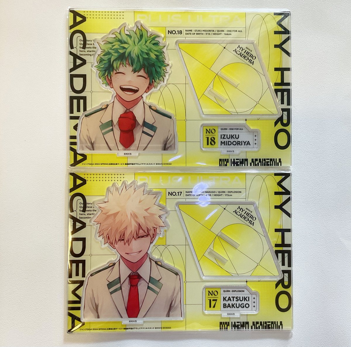 mudaisy_'s tweet photo. สแตน Jump Giga Spring 2024  มือ1
ขายคู่  1,300 รวมส่ง

แฟ้มใส Jump Fair มือ1  280 รวมส่ง

#ตลาดนัดยูเอ #ตลาดนัดmha #ตลาดนัดmyhero https://t.co/TTYyaNvgYs